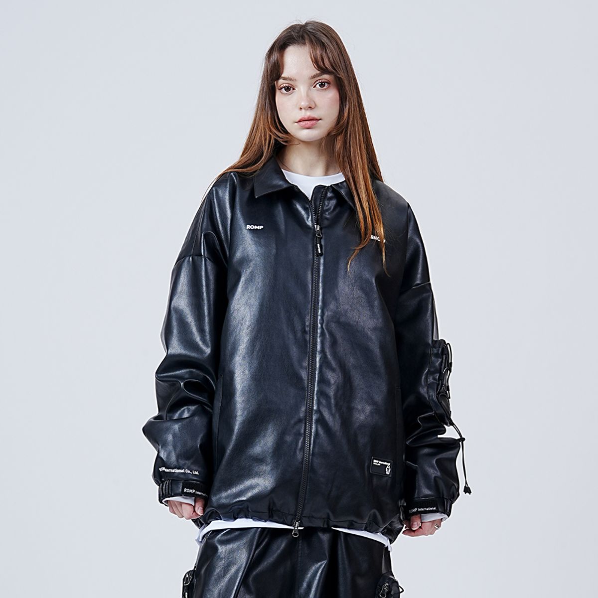 롬프(ROMP) TS 360 JACKET (LEATHER BLACK)