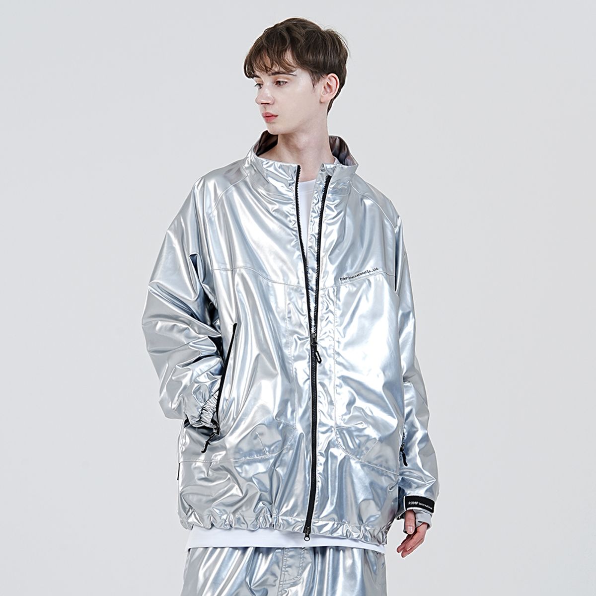 롬프(ROMP) 270 JACKET (ENAMEL SILVER)