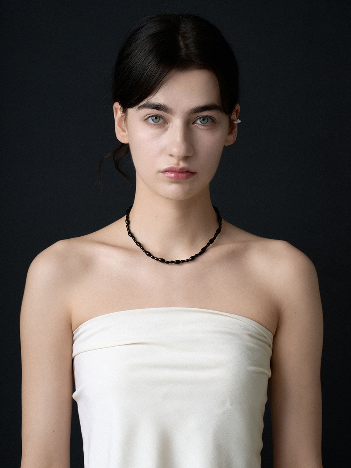 티에르노(TIERNO) N.026/ONYX NECKLACE