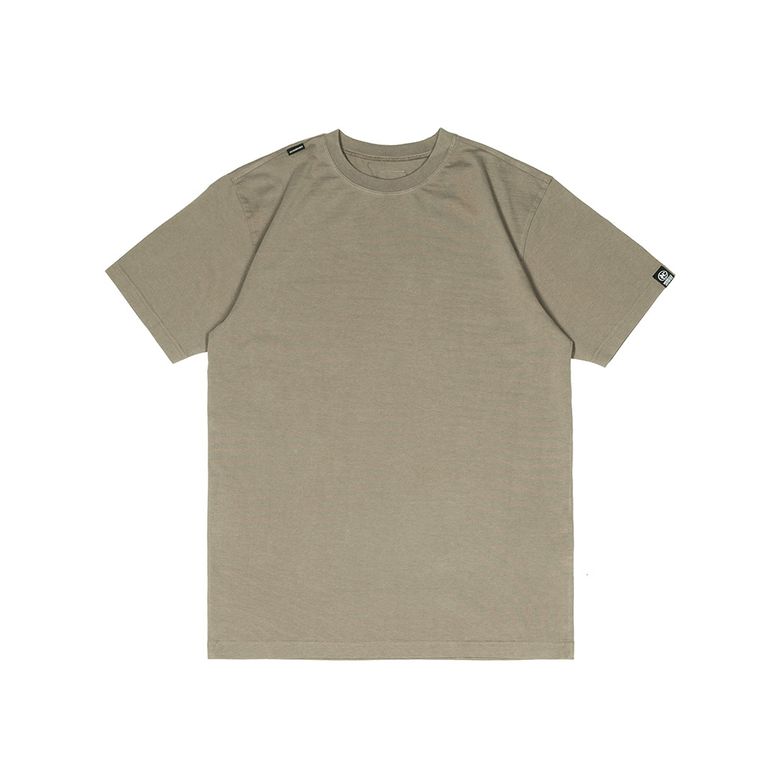 BT21KK ACL무지 테이퍼드 슬림핏 티셔츠 Khaki