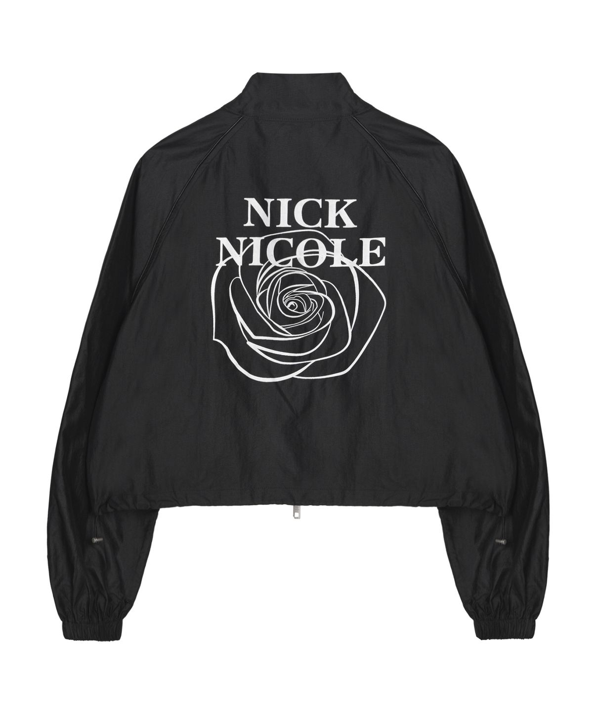 닉앤니콜(NICK&NICOLE) ROSE NICOLE GROOVY CROP JUMPER_BLACK