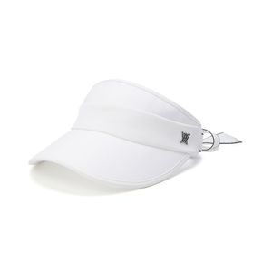 WOMEN CENTRE RIBBON VISOR_WH
