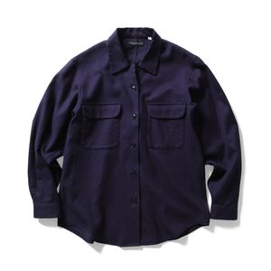 플란넬 셔켓 - 네이비