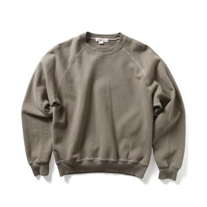 스톤 워시드 스웻셔츠 - 바질