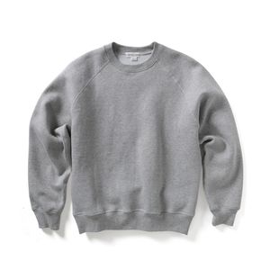 스톤 워시드 스웻셔츠 - 그레이