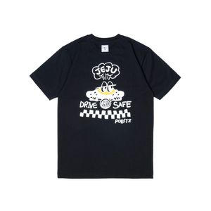 BT22BK 한라산 테이퍼드 슬림핏 티셔츠 Black