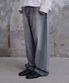 LOOSED WIDE DENIM PANTS (LIGHT WASHED BLACK)