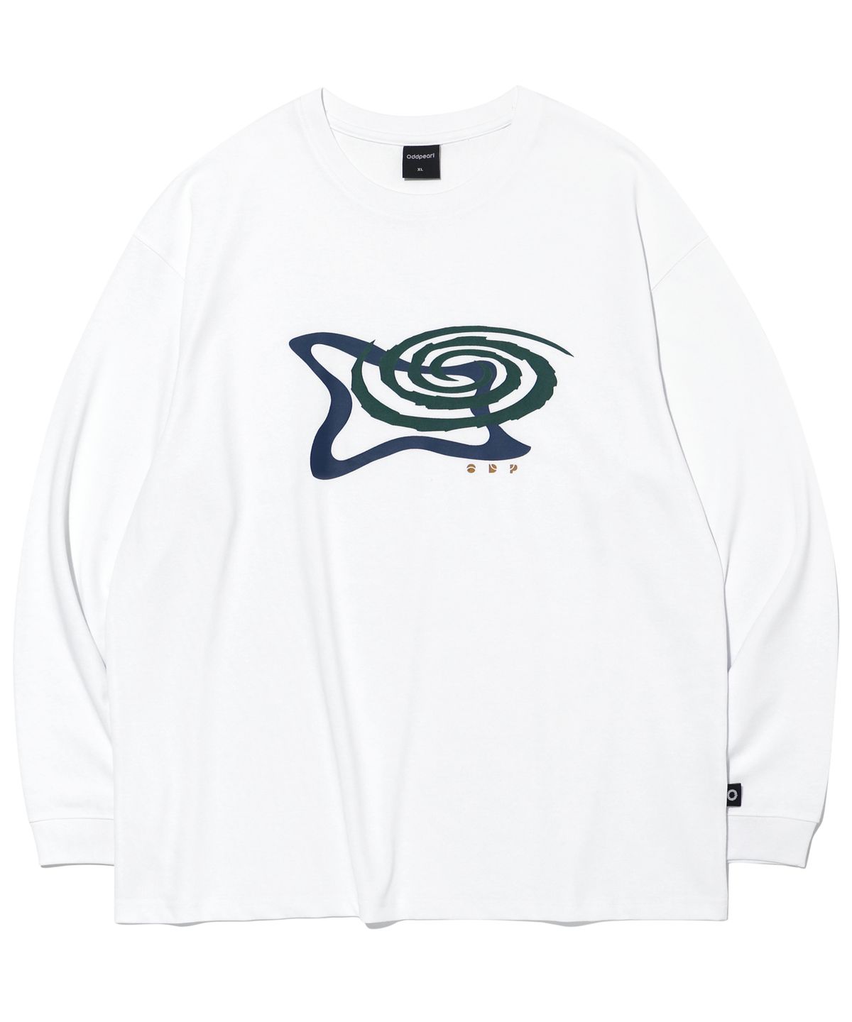 오드펄(ODDPEARL) whirl long sleeve(white)