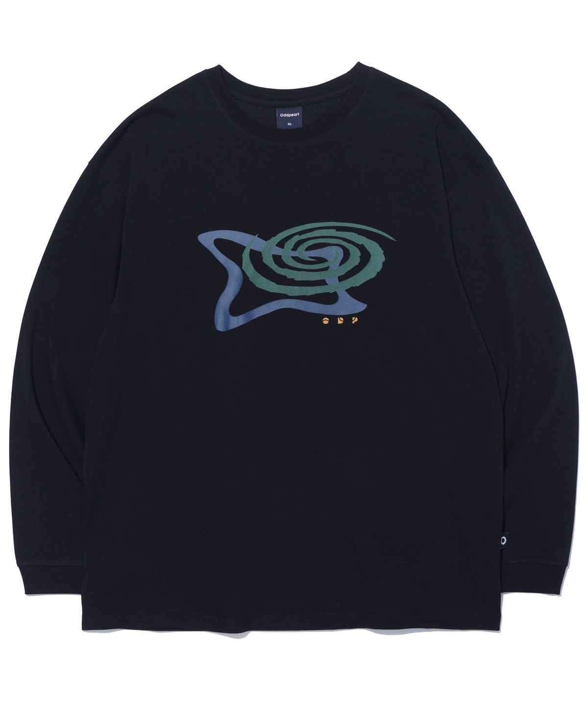 오드펄(ODDPEARL) whirl long sleeve(black)
