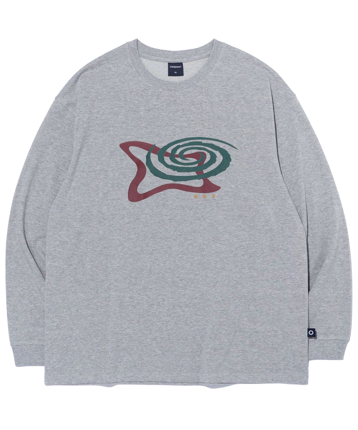 오드펄(ODDPEARL) whirl long sleeve(melange)