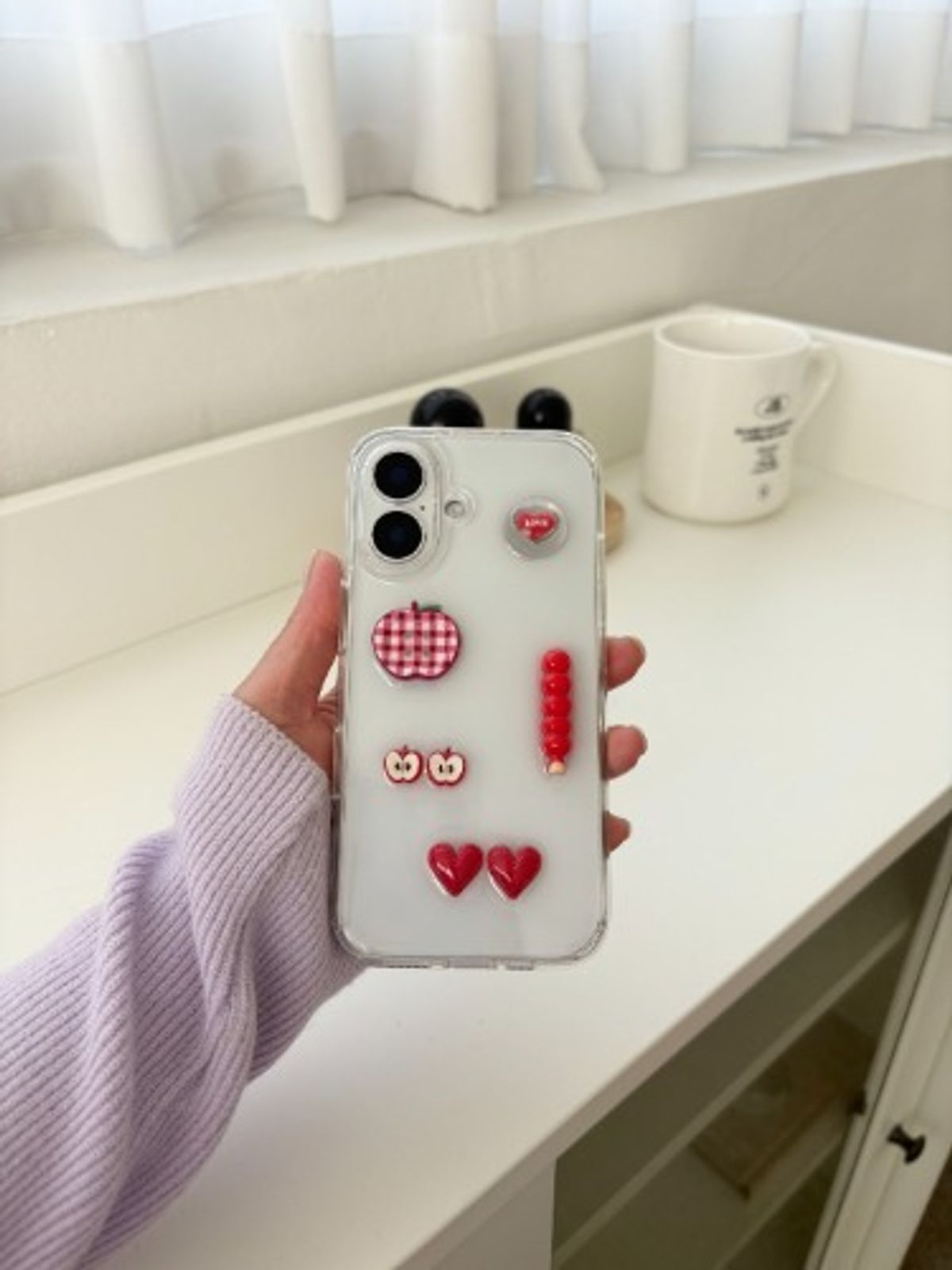 크림비(CREAMBEE) apple case [레진케이스]