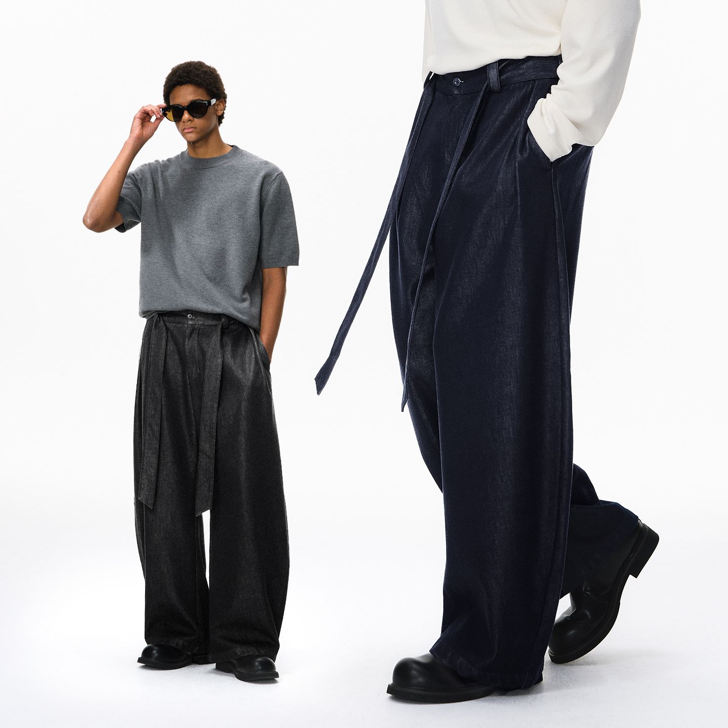 MUSINSA | INFLATION CS Wide LEG Scimitar Pant