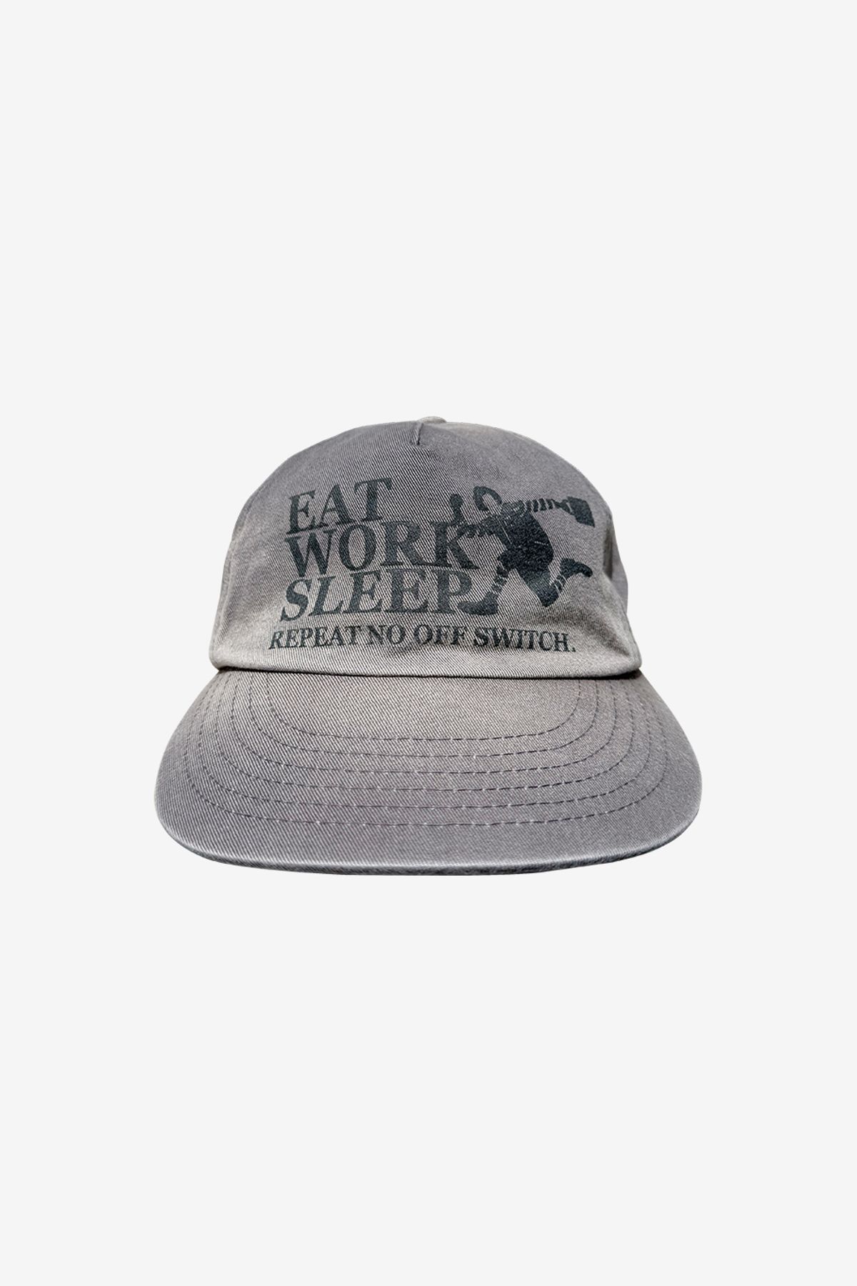 캐주얼 매뉴얼(KASUAL MANUAL) 노 오프 스위치 모자 그레이