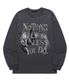 NOTHING WILL WORKS 롱슬리브 (SLS014) 차콜