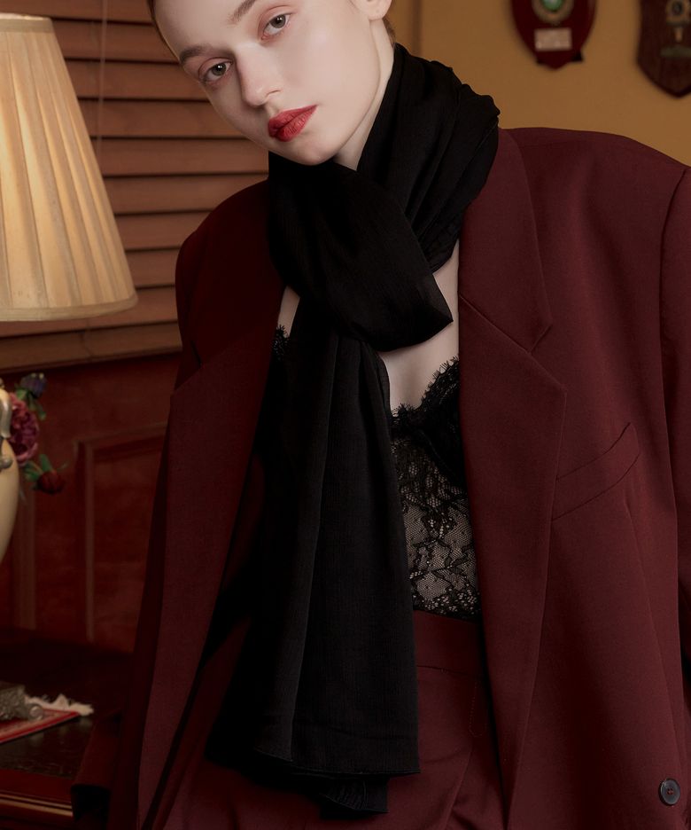 SS025 Half Shimmer Scarf