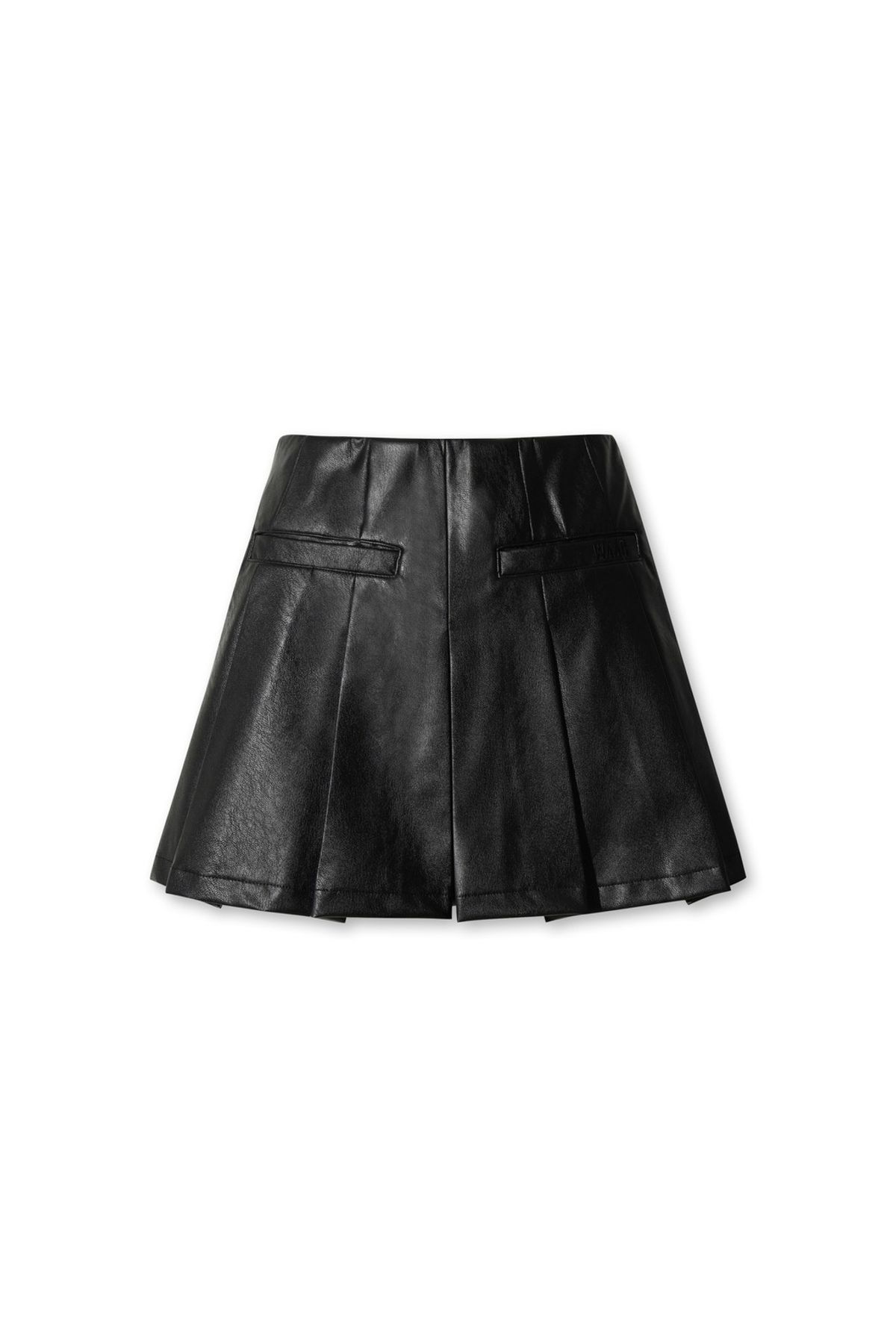 왁(WAAC) Women Fake leather pants WWPNW25712BKX