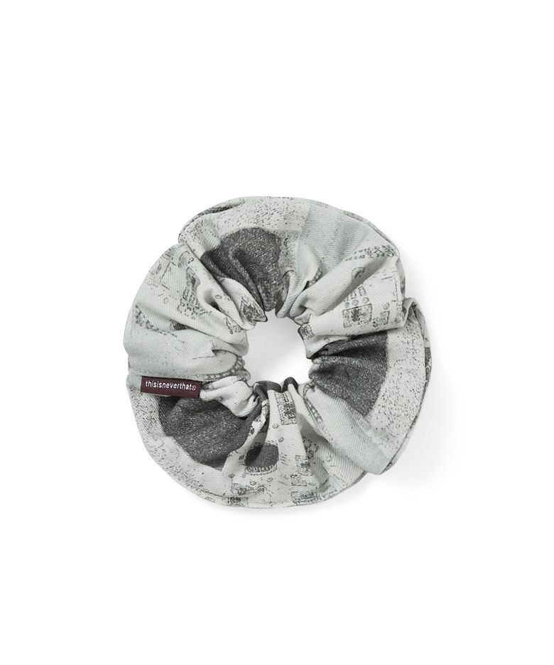 TSNVT Collage Scrunchie Grey