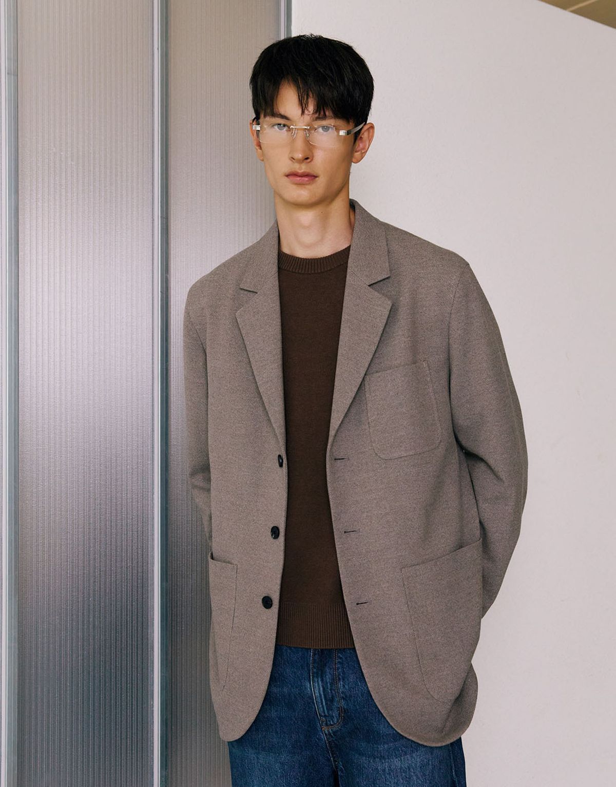 컨셉원(CONCEPTS1ONE) 쓰리포켓 릴랙스핏 블레이저 10075902/075902 [2color]