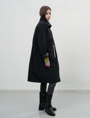 베스트 디터쳐블 사파리 코트 [BLACK] / WBE3L10503