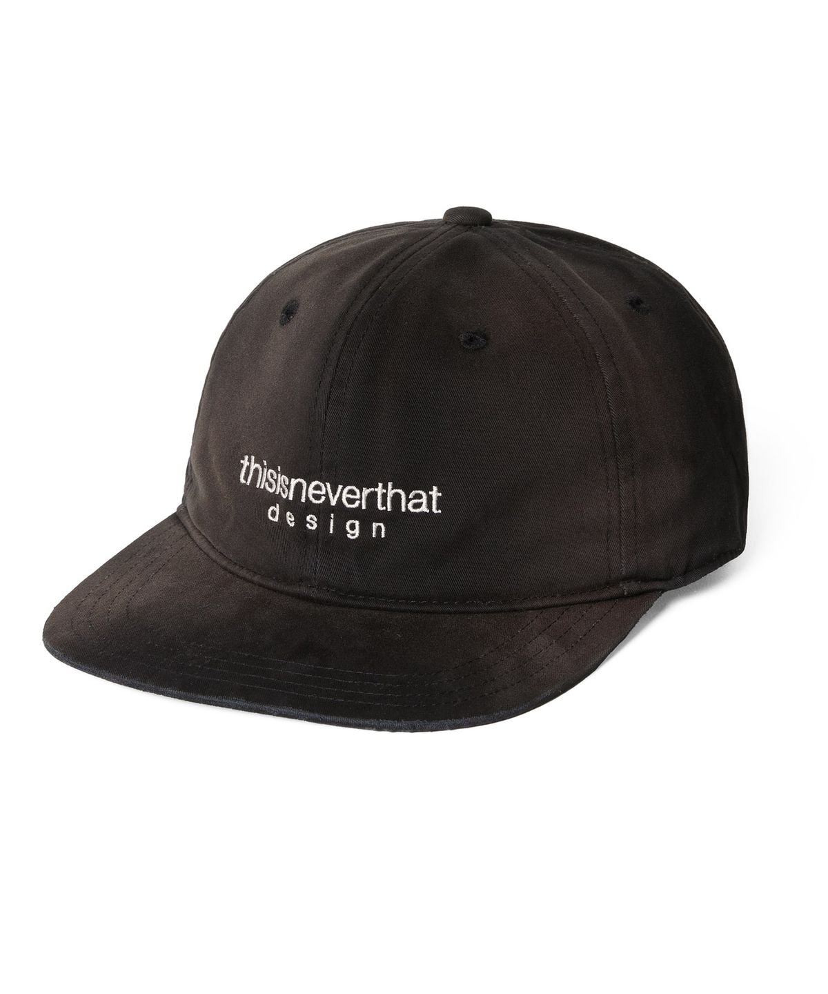 디스이즈네버댓(THISISNEVERTHAT) Bleached L-Logo Cap Black