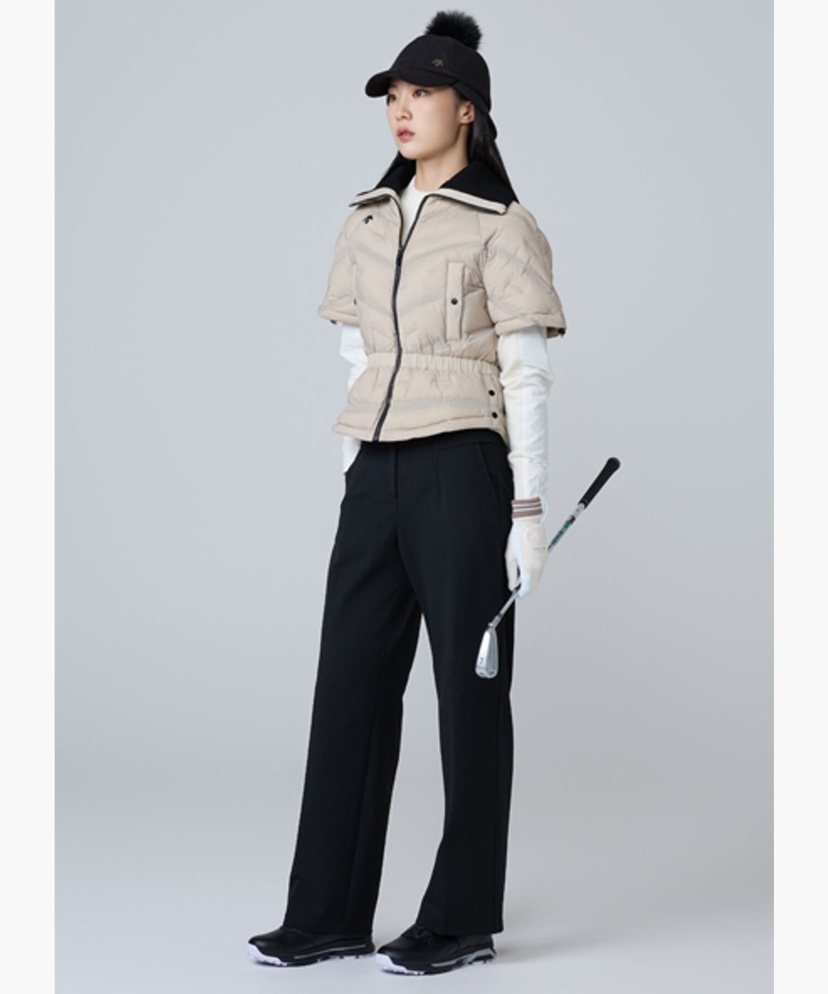 데상트 골프(DESCENTE GOLF) 여성 와이드팬츠 (DQ32WFPT9E)
