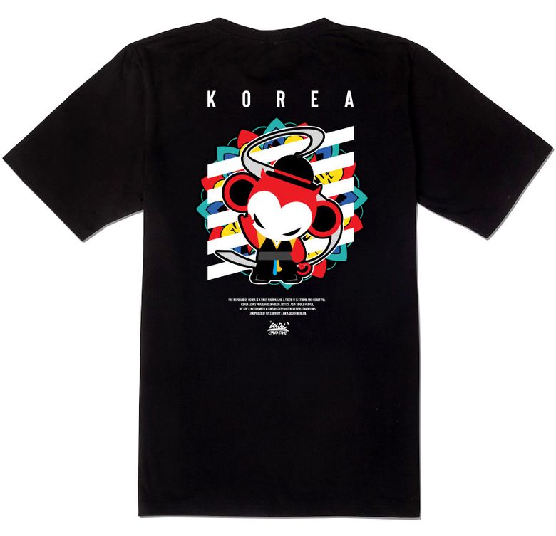 DMK-T-shirts-150 데블몽키 이순신 그래피티 티셔츠 반팔티