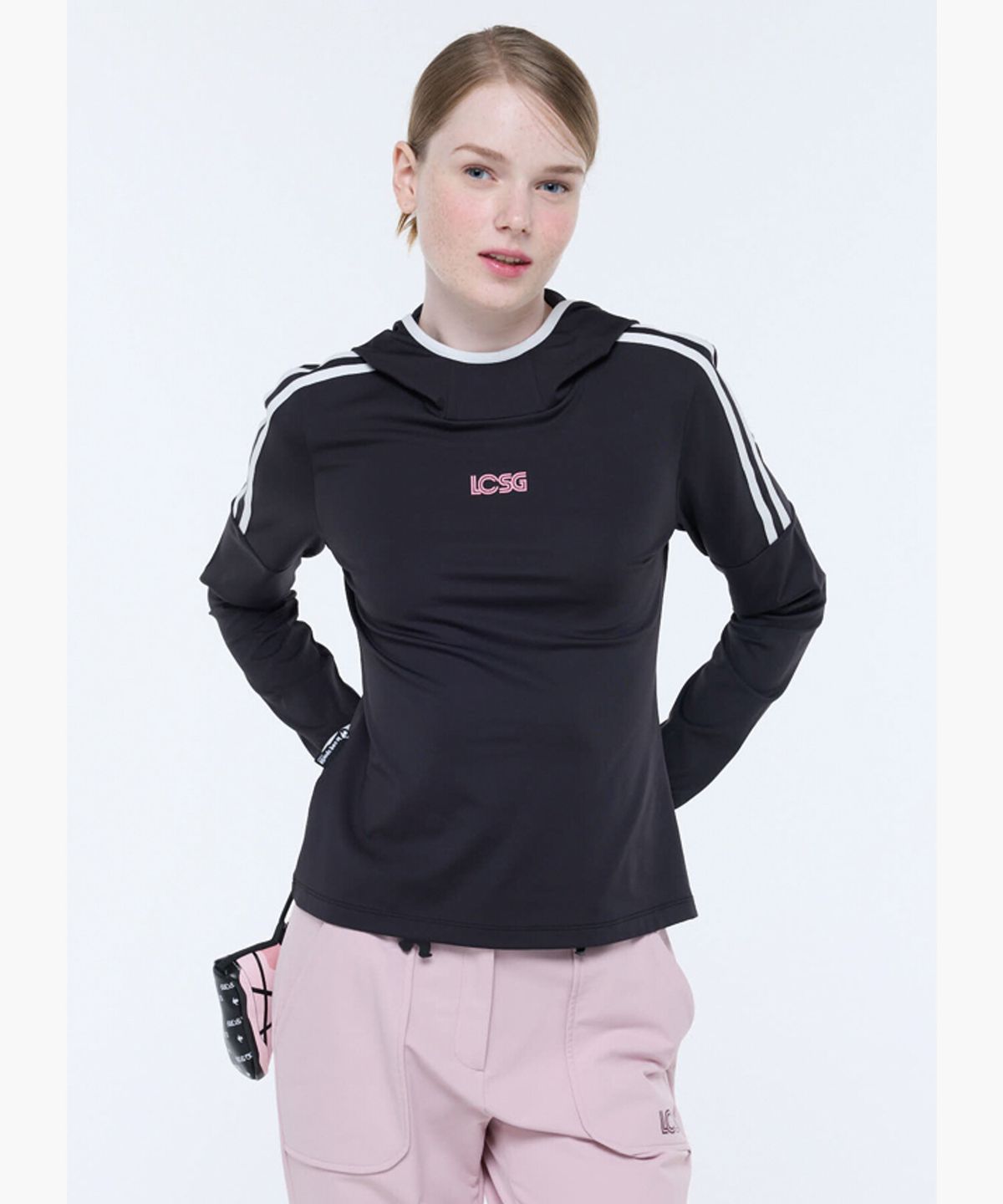 르꼬끄 골프(LECOQ GOLF) 여성 선데이 라인 후드 베이스레이어 (GQ322LTL91)