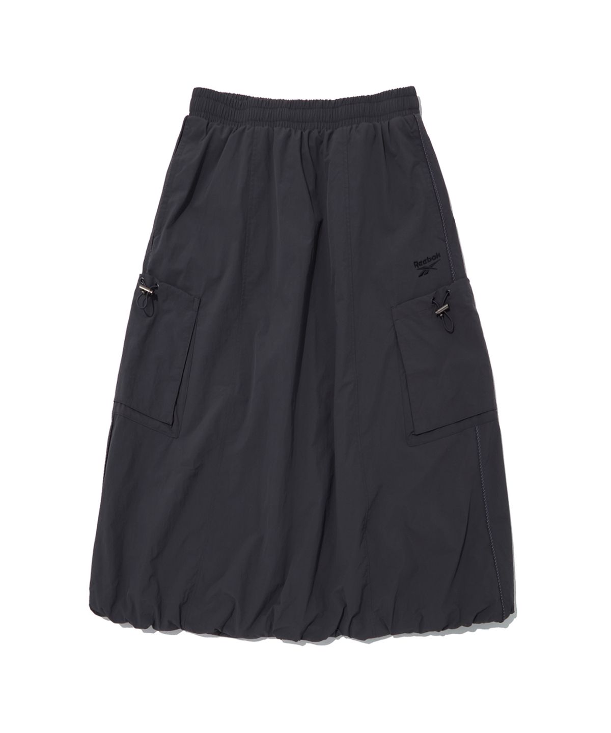 리복(REEBOK) 나일론 포켓 스커트 (W) - 차콜