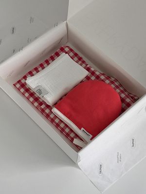 [세트구매] 주방 선물 세트 (앞치마+키친크로스+주방장갑)(선물박스포함)