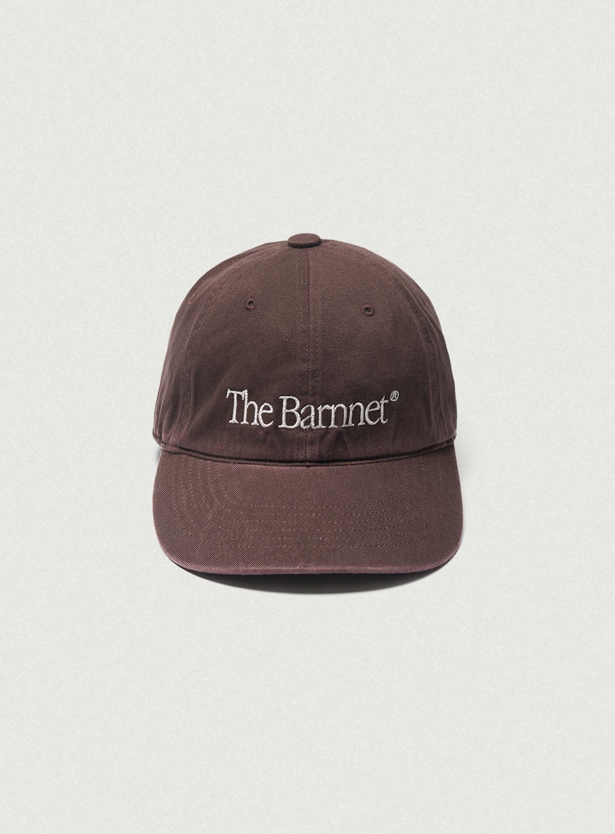 더바넷(THEBARNNET) Logo Ball Cap_Brown