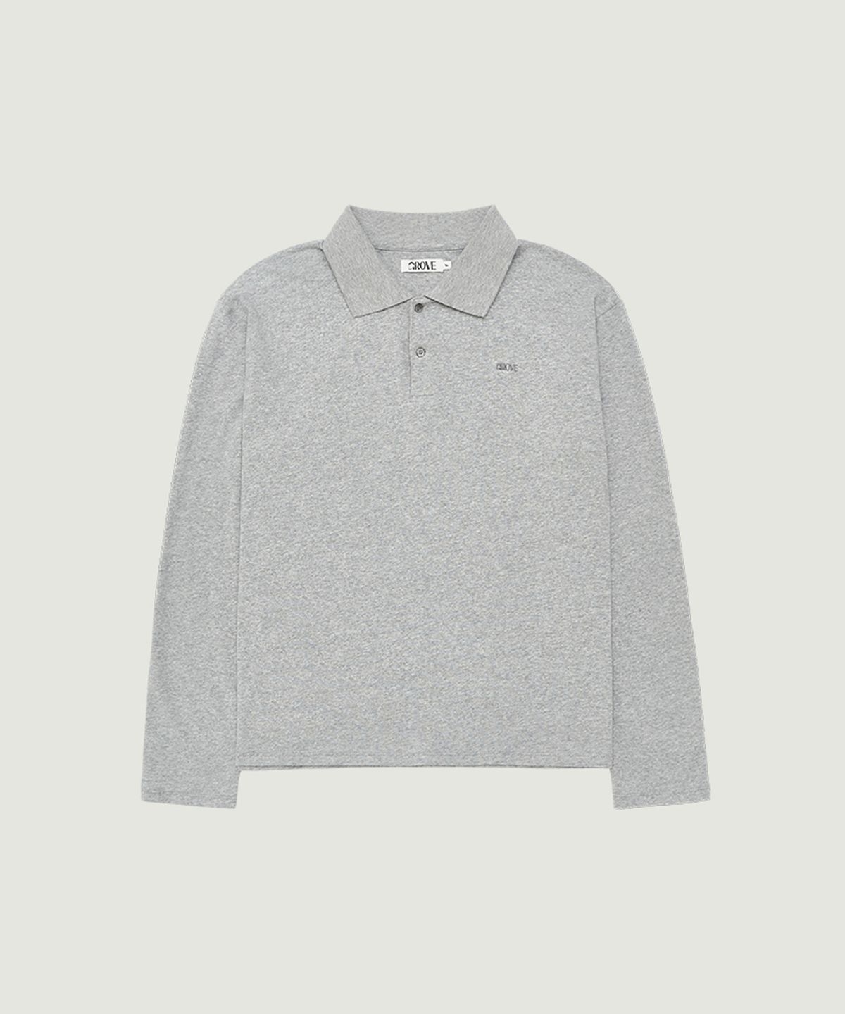 그로브(GROVE) FAYE COLLAR L/S T-SHIRT (GREY)