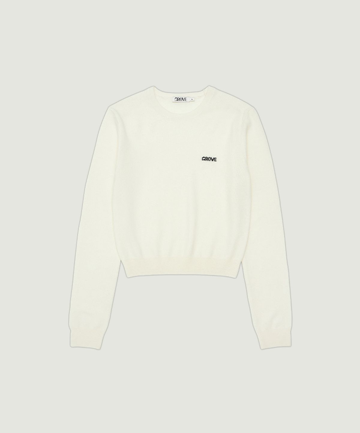 그로브(GROVE) ELENA L/S KNIT (IVORY)