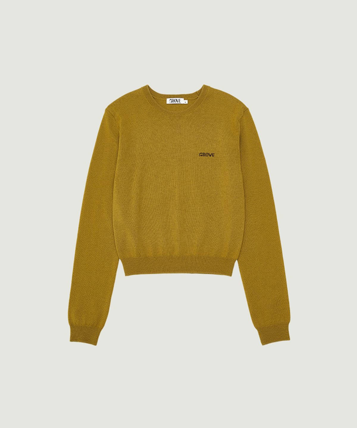 그로브(GROVE) ELENA L/S KNIT (OLIVE)