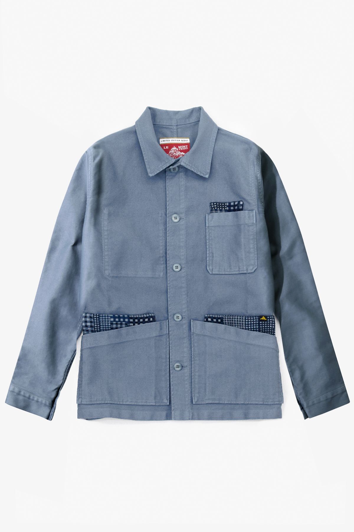 르몽생미셸(LE MONT ST MICHEL) [서울에디션2] (M)Genuine Lmsm Work Jacket_Light Blue