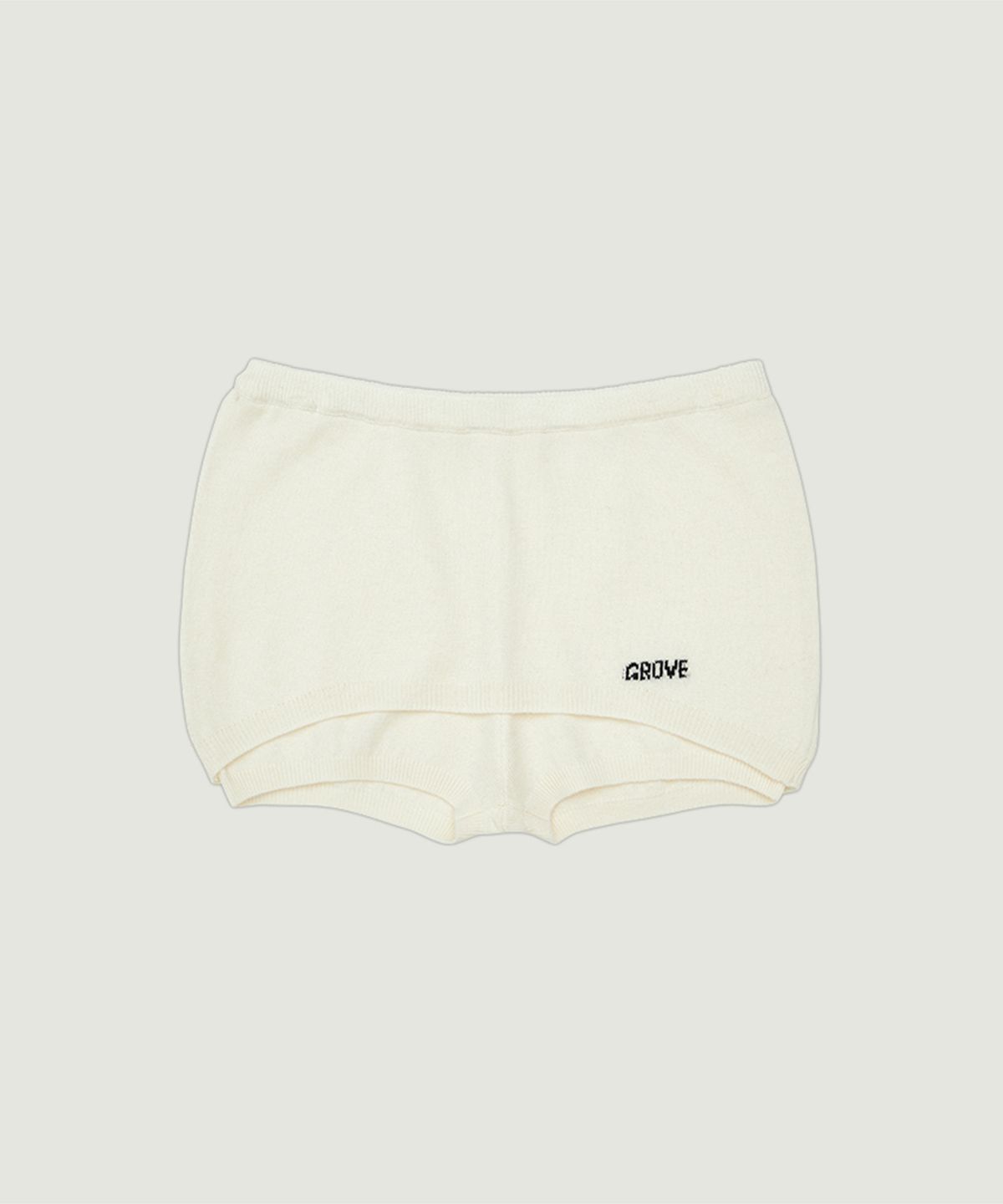 그로브(GROVE) ELENA KNIT SKIRT PANTS (IVORY)