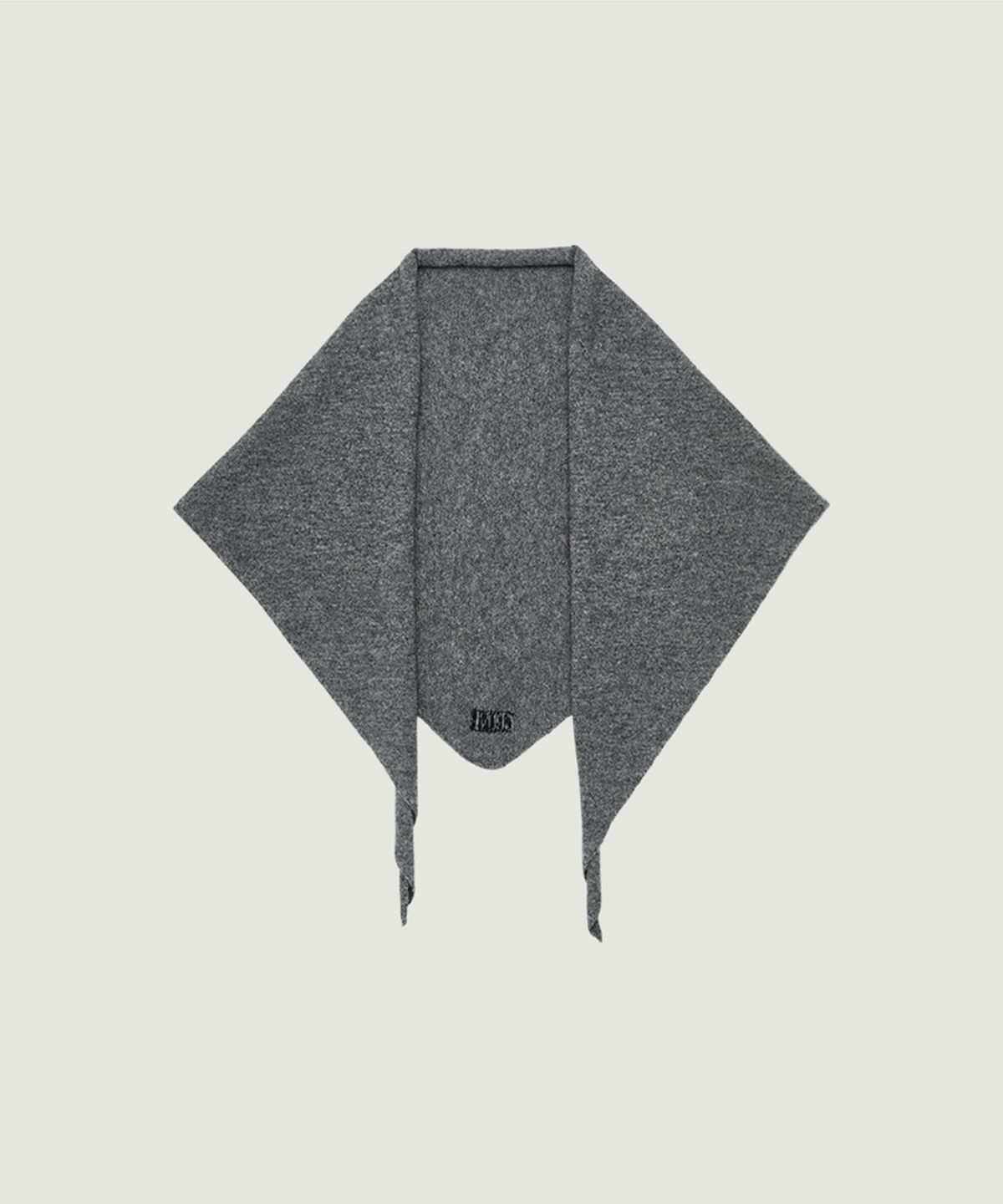 그로브(GROVE) ELENA KNIT SCARF (CHARCOAL)