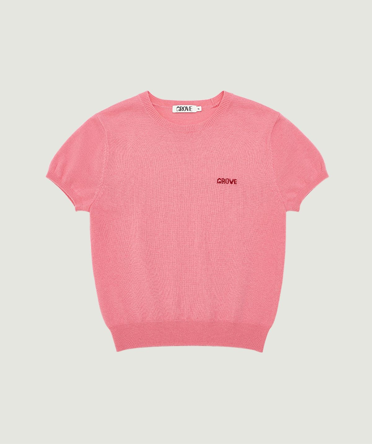 그로브(GROVE) ELENA H/S KNIT (PINK)