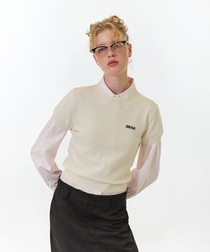 ELENA H/S KNIT (IVORY)