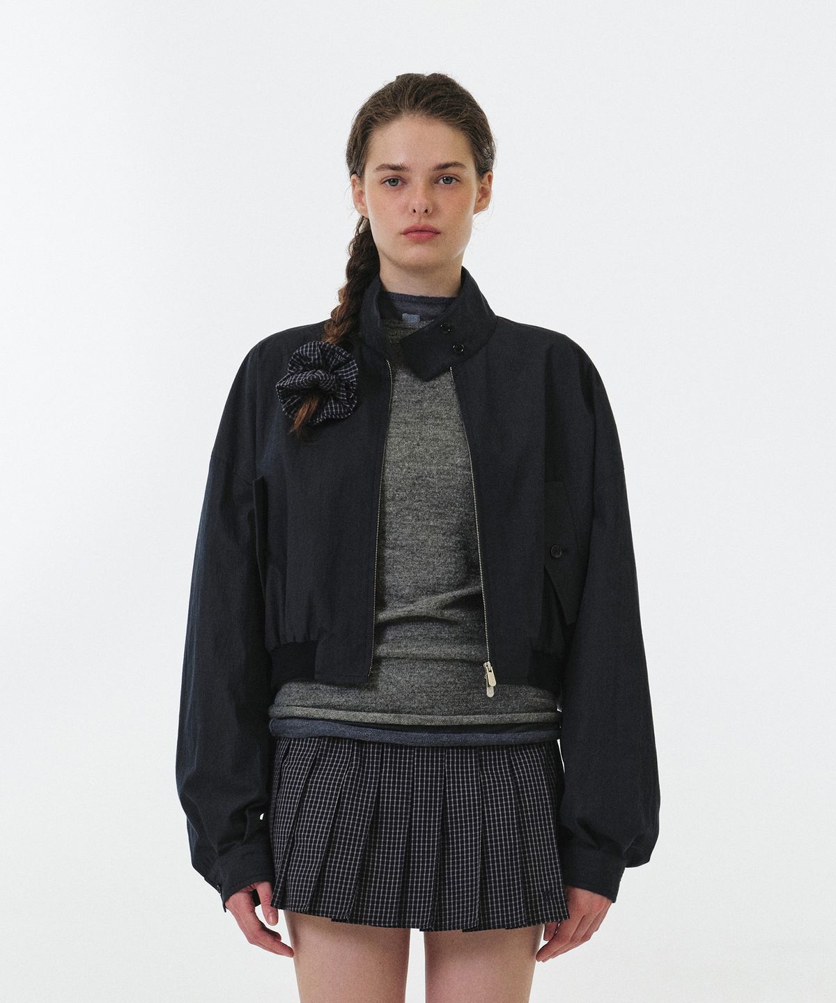그로브(GROVE) REY BARACUTA JUMPER (NAVY)