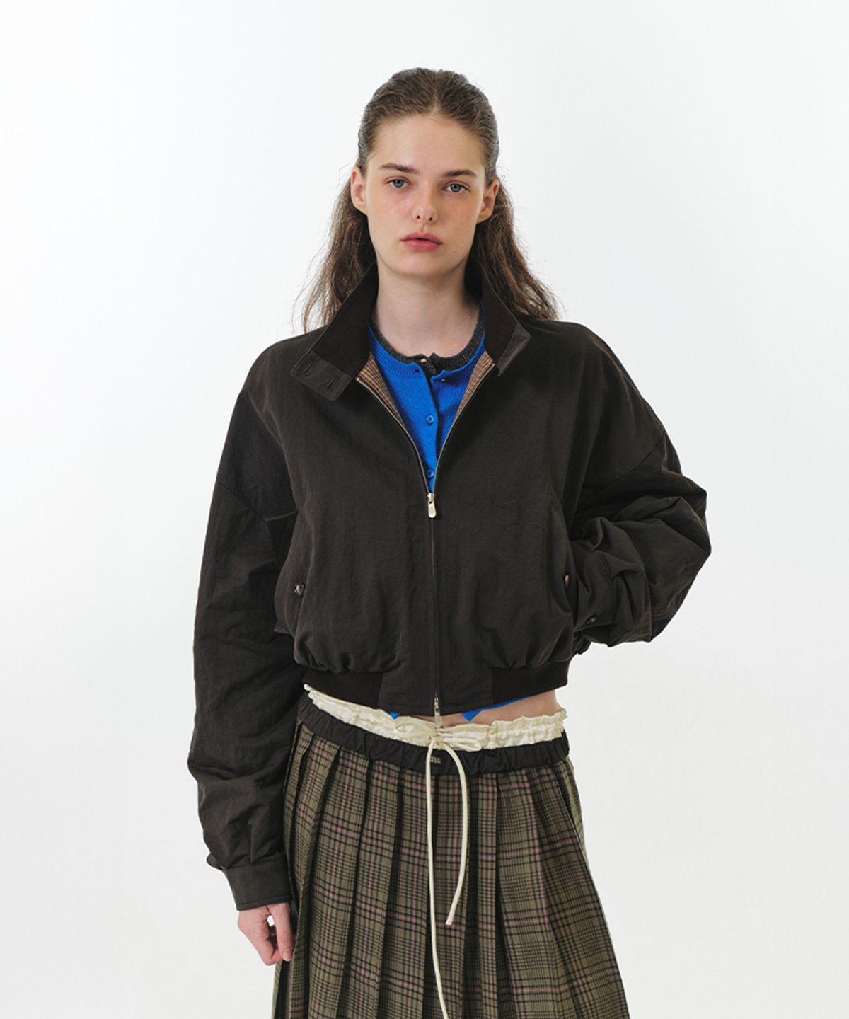 그로브(GROVE) REY BARACUTA JUMPER (BROWN)