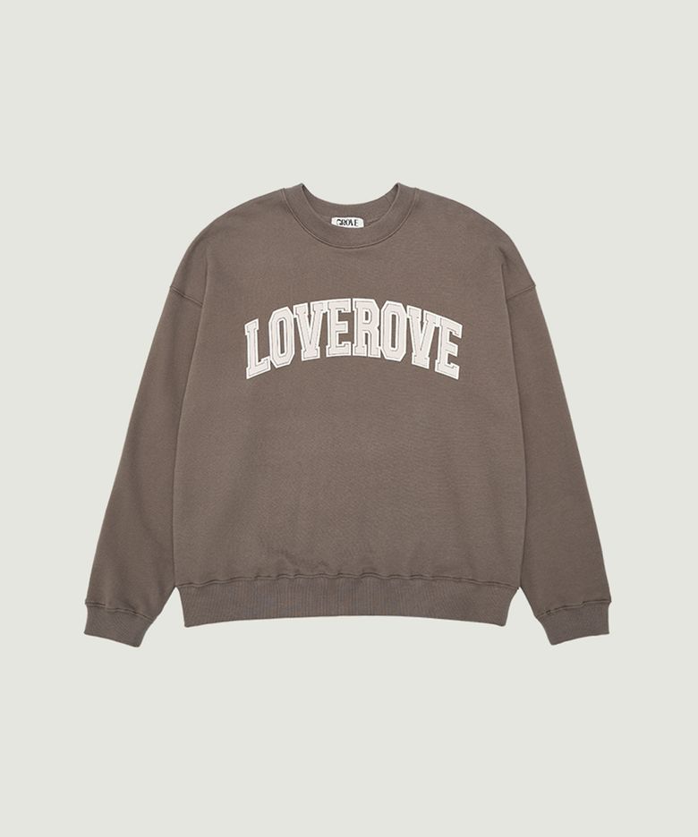 LOVEROVE SWEATSHIRT (BROWN)