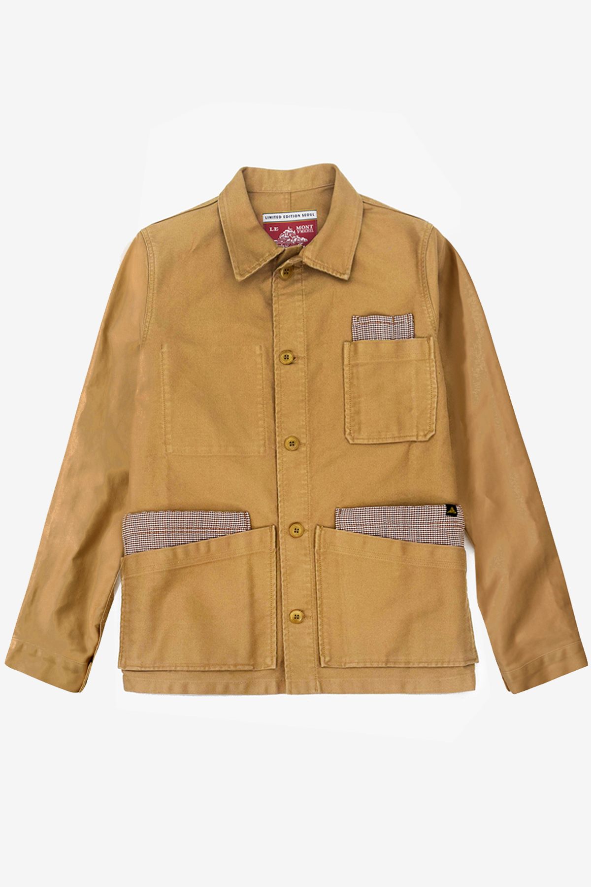 르몽생미셸(LE MONT ST MICHEL) [서울에디션2] (M)Genuine Lmsm Work Jacket_Camel