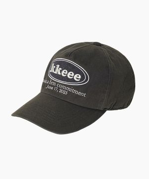 써클 와펜 KE 볼캡 [차콜]