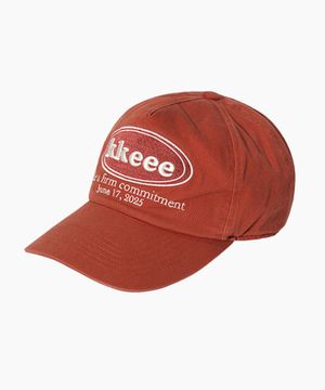 써클 와펜 KE 볼캡 [오렌지]