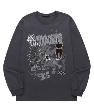 CAT DO IT 롱슬리브 (VLS0080) 차콜