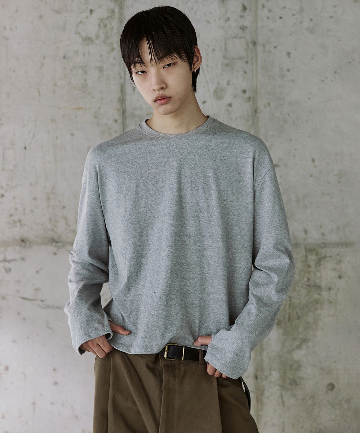 피인오(P.IN.O) 컴포트 크롭 워머 롱 슬리브