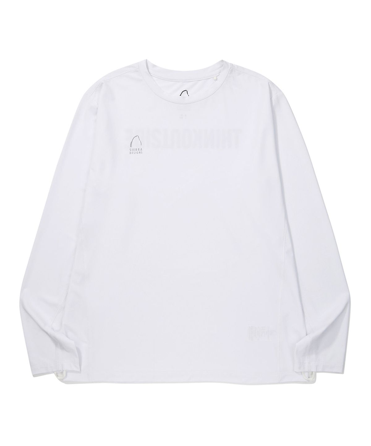 시에라디자인(SIERRA DESIGNS) 칠라이트(CHILL LITE) 아스킨 THINK OUTSIDE 리플렉티브 롱 슬리브 WHITE