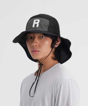 오버핏 넥가드 부니햇 햇빛가리개 모자 등산모자 벙거지