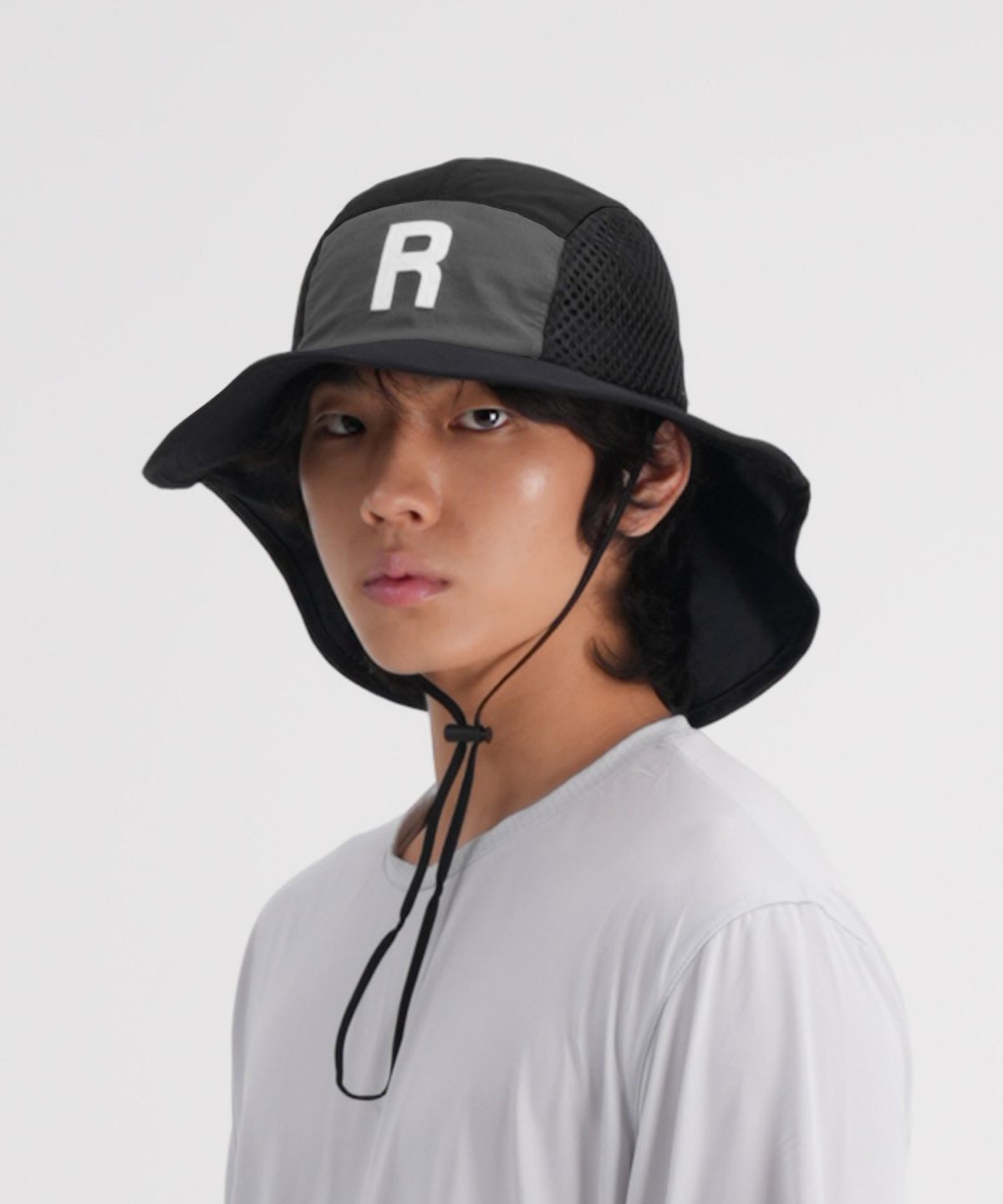 릿지라인(RIDGELINE) 오버핏 넥가드 부니햇 햇빛가리개 모자 등산모자 벙거지