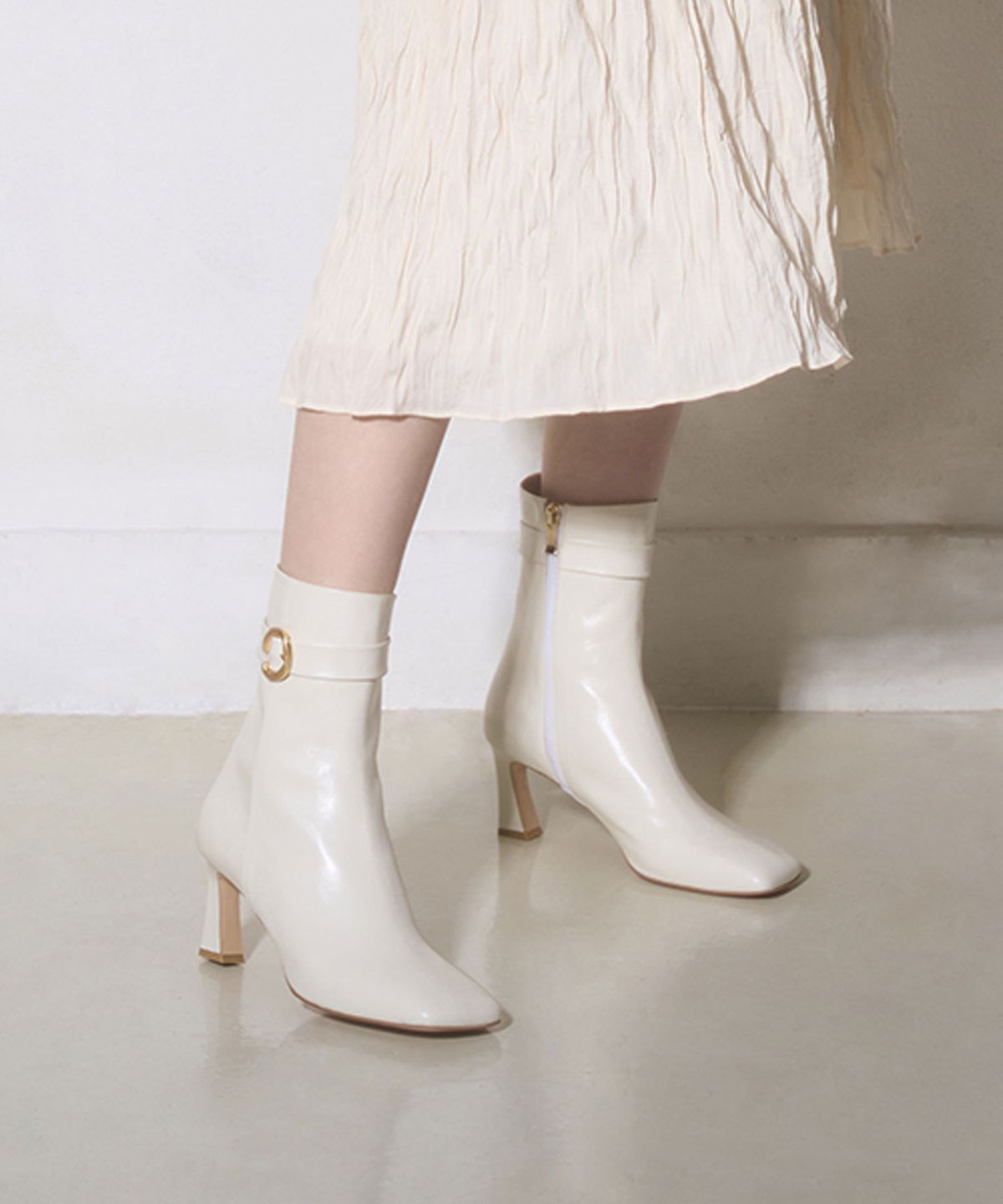 우디레(UDIRE) Luce_Ankle boots_Black(UFA4BA50IV)